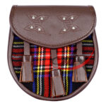 Scottish Sporran Black Stewart