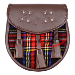 Scottish Sporran Black Stewart