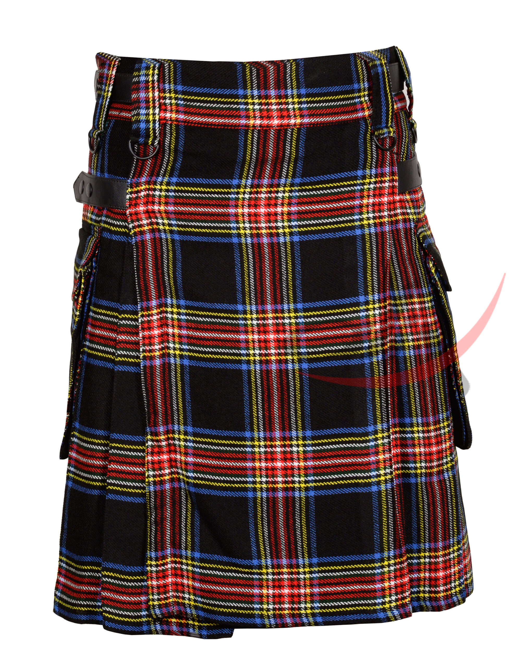 Black Stewart Tartan Kilt
