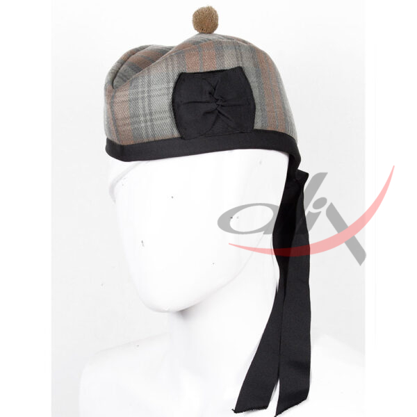 black-watch--weathered-glenggary-hat-1 Glengarry Hat Black Watch Weathered