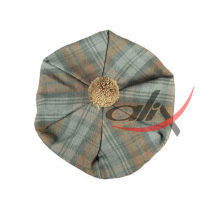 Black Watch Weathered Tartan Tam o' Shatner Tammy Flat Bonnet