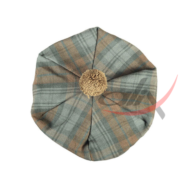 black-watch-weathered-tam-hat-1 Black Watch Weathered Tartan Tam o' Shatner Tammy Flat Bonnet