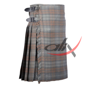 Black Watch Weathered 8 Yard Kilt for Men Scottish Tartan Kilt - Image 2
