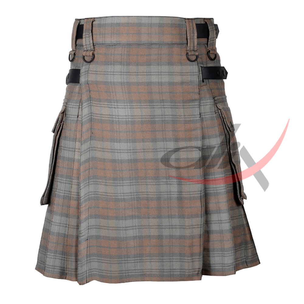 Black Watch Weathered Tartan Kilt