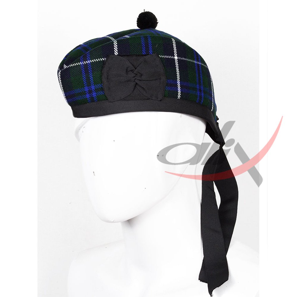 Glengarry Hat Blue Douglas Scottish