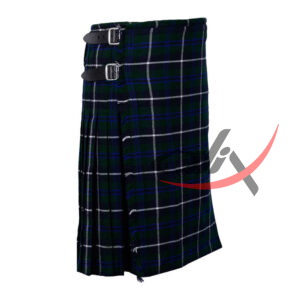 Douglas Blue 8 Yard Kilt for Men Traditional Scottish Tartan Kilt - Image 2