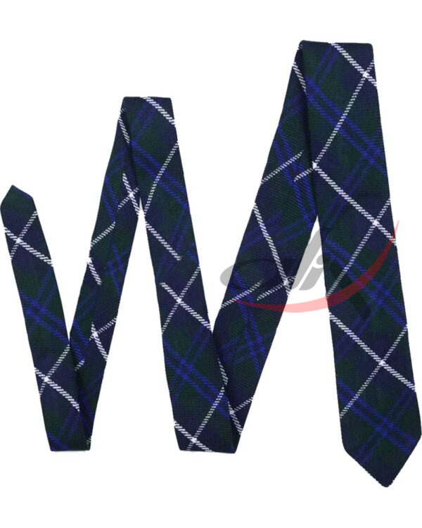Blue Douglas Tartan Necktie 2.jpg