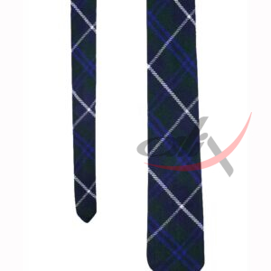 Blue Douglas Tartan Necktie 3.jpg
