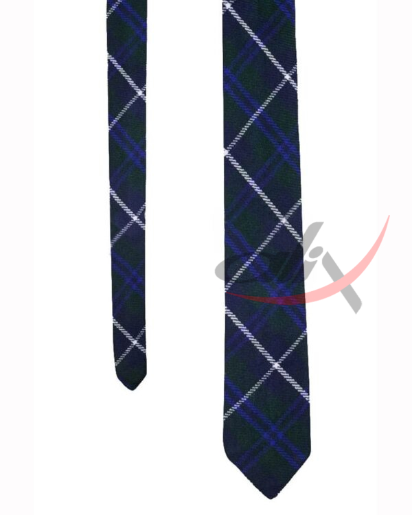 Blue Douglas Tartan Necktie 3.jpg
