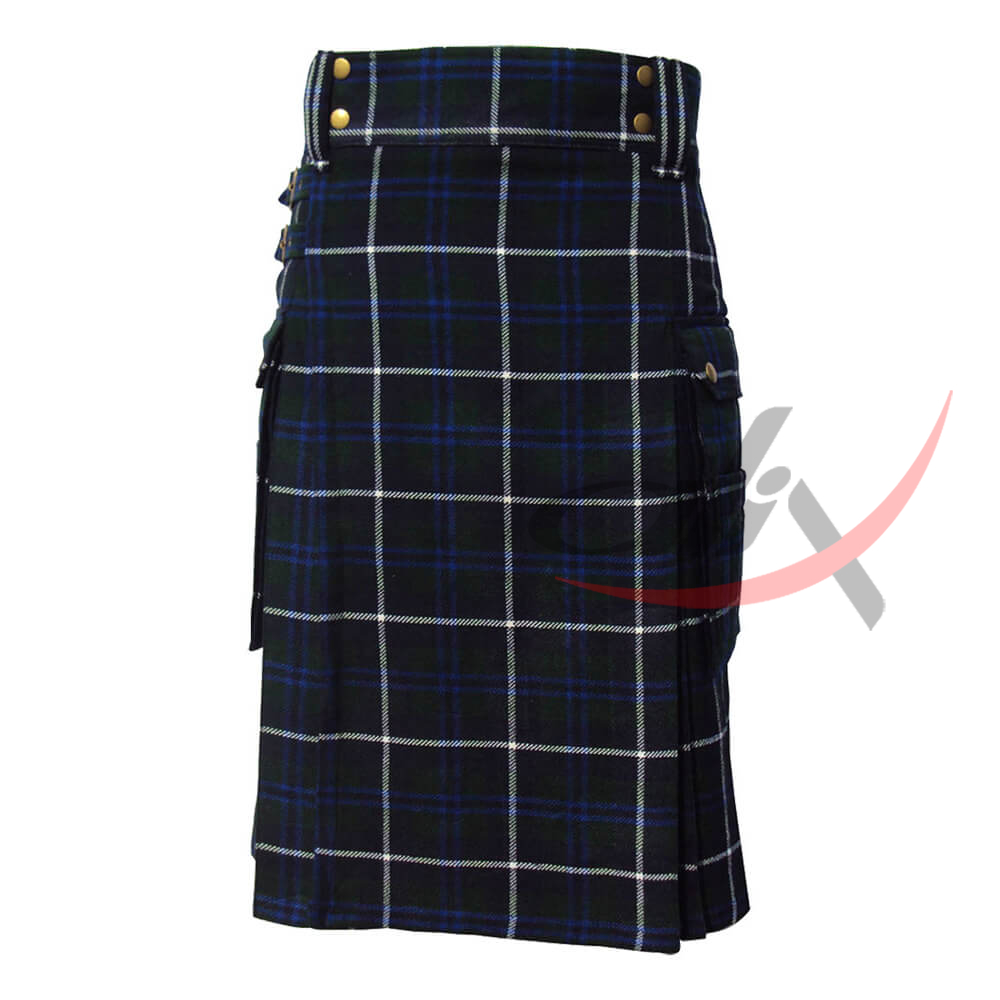 Douglas Blue Tartan Kilt