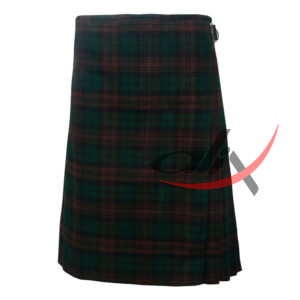 Brown Watch 8 Yard Kilt for Men Traditional Scottish Tartan Kilt
