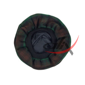 Brown Watch Tartan Tam o' Shatner Tammy Hat Flat Bonnet - Image 5