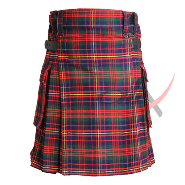 cameron-of-erracht-modern-tartan-utility-kilt-front Cameron of Erracht Modern Tartan