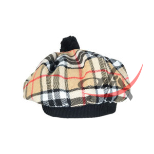 Campbell Thompson Tartan Tam o' Shatner Tammy Hat Flat Bonnet - Image 3