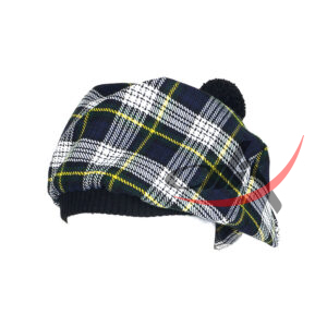 Dress Gordon Tartan Tam o' Shatner Tammy Hat Flat Bonnet - Image 3
