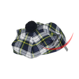 Dress Gordon Tartan Tam o' Shatner Tammy Hat Flat Bonnet - Image 4