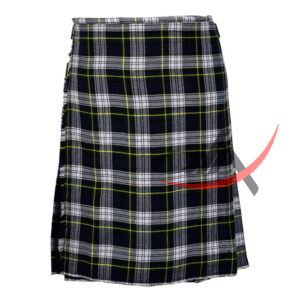 Dress Gordon Tartan 8 Yard Kilt for Men Traditional Scottish Kilt