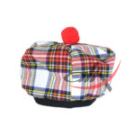 Dress Stewart Tartan Tam o' Shatner Tammy Hat Flat Bonnet