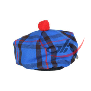 Elliot Modern Tartan Tam o' Shatner Tammy Hat Flat Bonnet