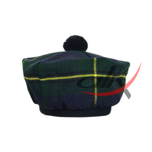 Gordon Tartan Tam o' Shatner Tammy Hat Flat Bonnet - Image 4