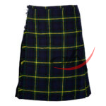 Gordon Tartan 8 Yard Kilt for Men Traditional Scottish Kilt