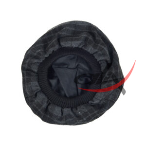 Grey Watch Tartan Tam o' Shatner Tammy Hat Flat Bonnet - Image 5