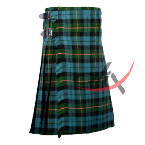 Gunn Ancient Tartan 8 Yard Kilt for Men Traditional Scottish Kilt - Image 2