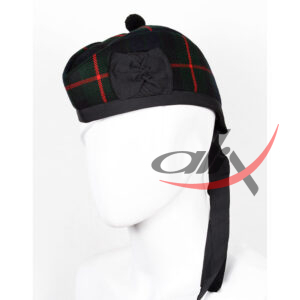 Glengarry Hat Gunn Tartan Scottish