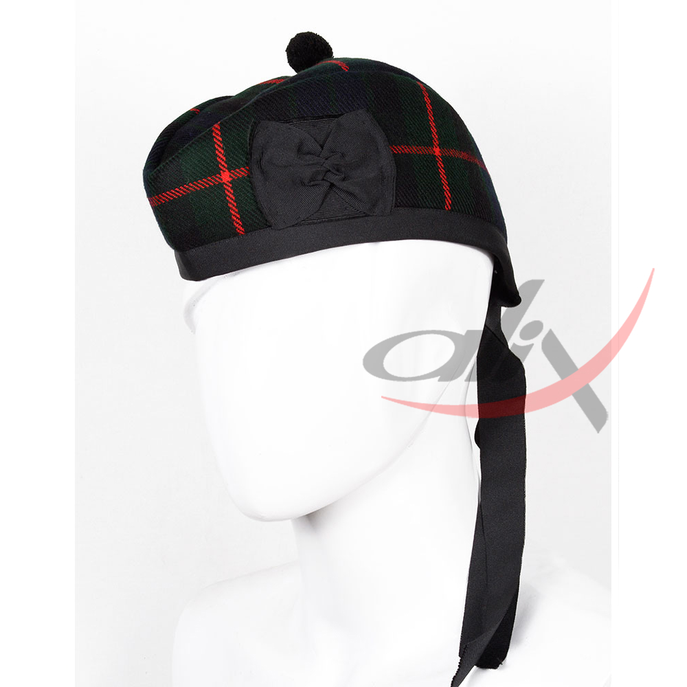 Glengarry Hat Gunn Tartan Scottish