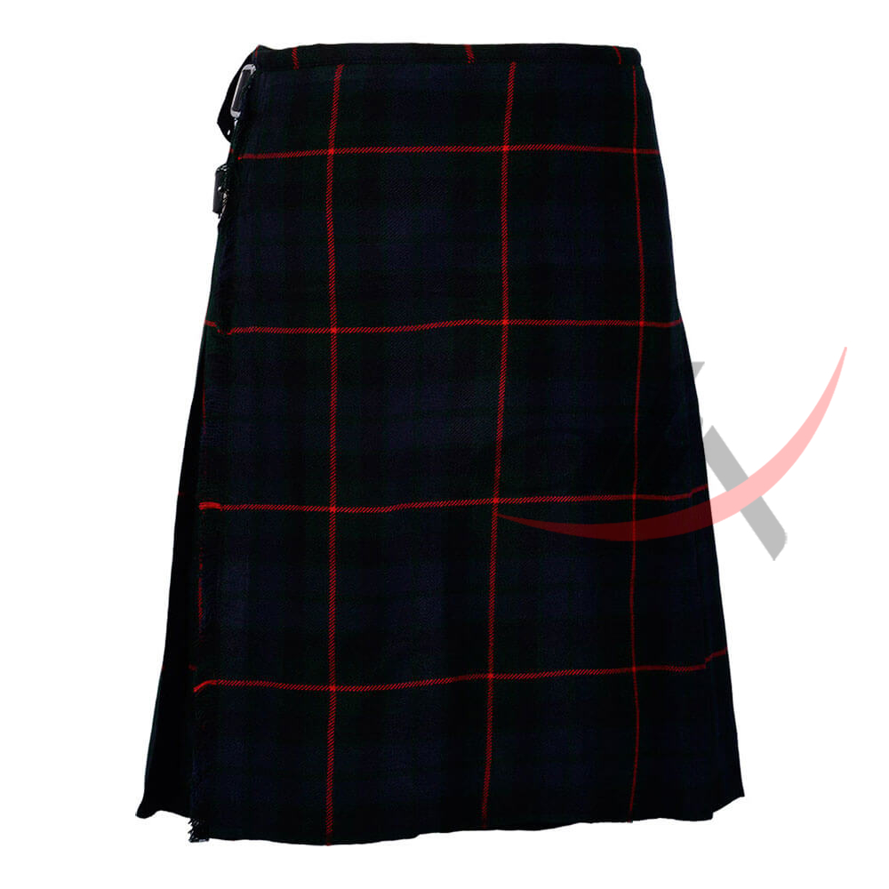 Gunn Tartan 8 Yard Kilt for Men Traditional Scottish Kilt