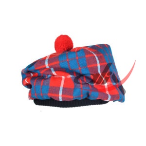 Hamilton Red Tartan Tam o' Shatner Tammy Hat Flat Bonnet - Image 4