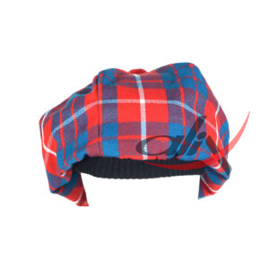 Hamilton Red Tartan Tam o' Shatner Tammy Hat Flat Bonnet - Image 5