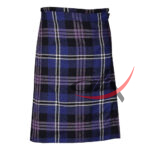 Heritage of Scotland Tartan 8 Yard Kilt for Men