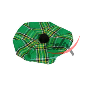Irish Heritage Tartan Tam o' Shatner Tammy Hat Flat Bonnet - Image 3