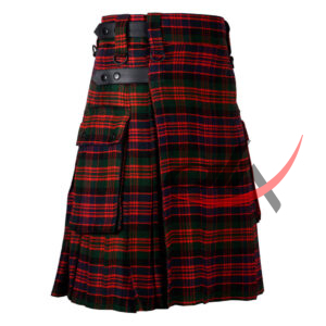 MacDonald Tartan Kilt Modern Utility Kilts - Image 2