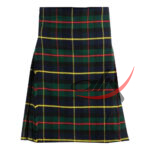 MacLeod of Harris Tartan 8 Yard Kilt for Men Scottish Kilt