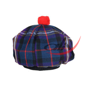 Masonic Tartan Tam o' Shatner Tammy Hat Flat Bonnet - Image 3