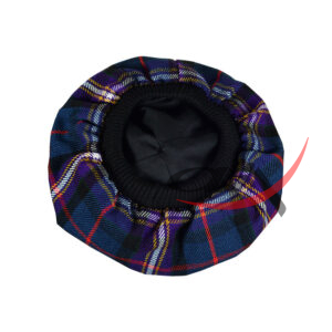 Masonic Tartan Tam o' Shatner Tammy Hat Flat Bonnet - Image 4