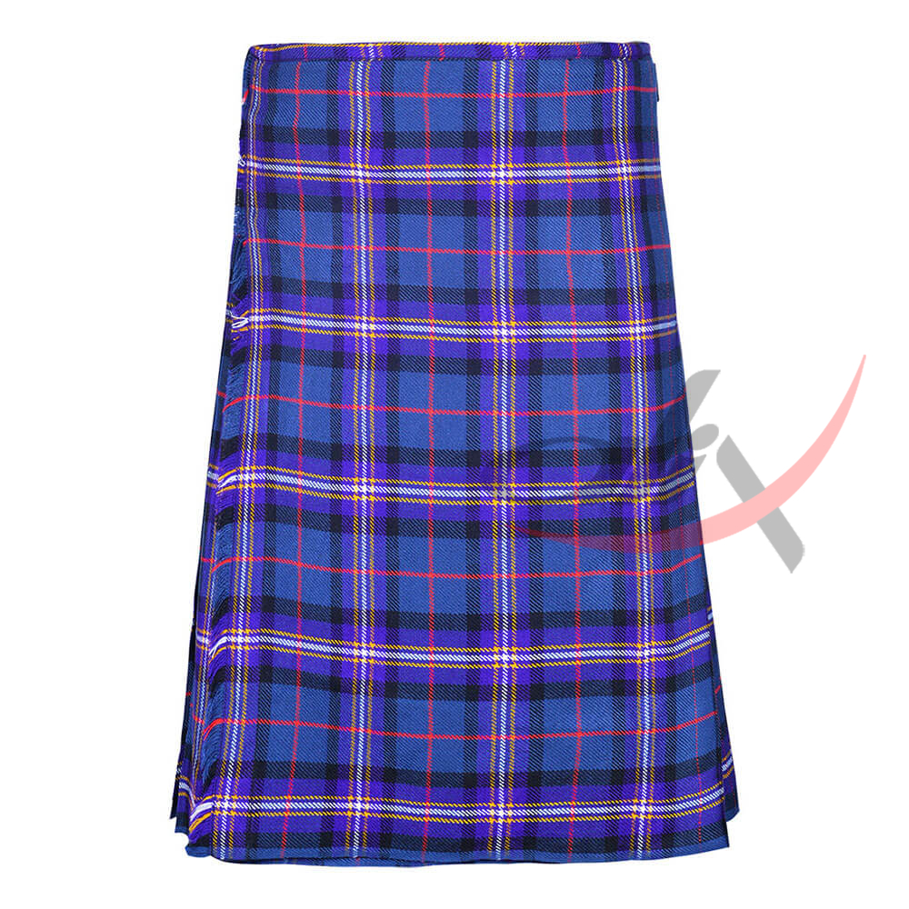 Masonic Tartan 8 Yard Kilt for Men