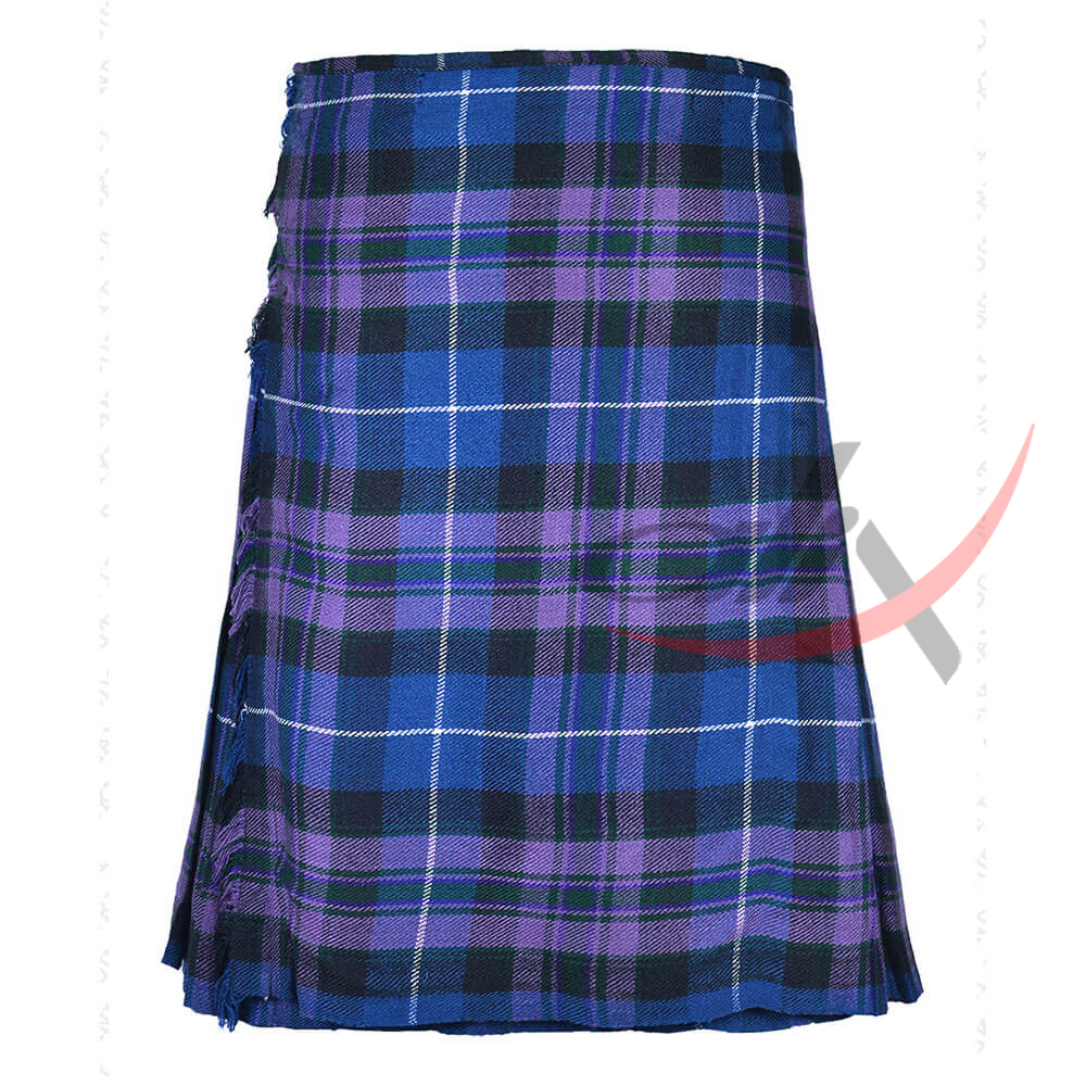Pride of Scotland Tartan 8 Yard Kilt for Men