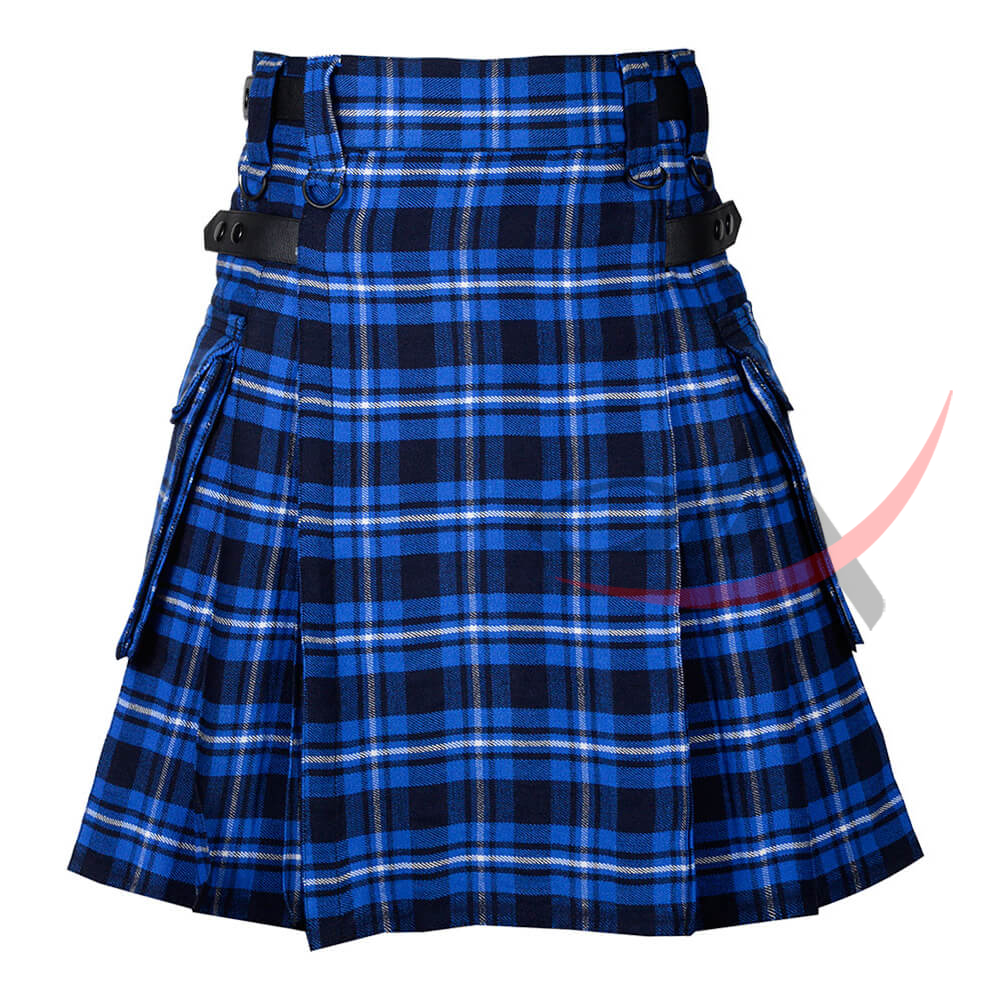 Ramsey Blue Tartan Kilt
