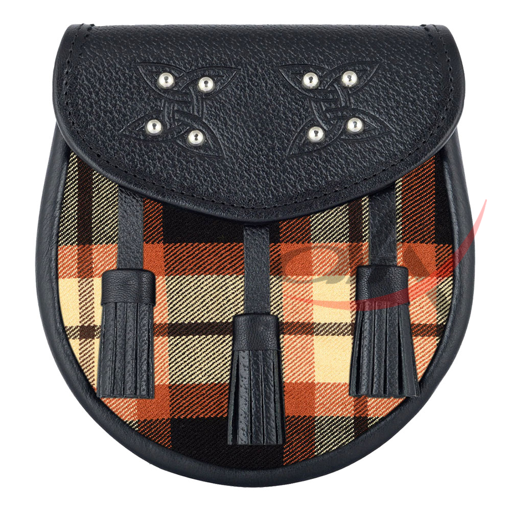 Scottish Sporran Rose Ancient Tartan