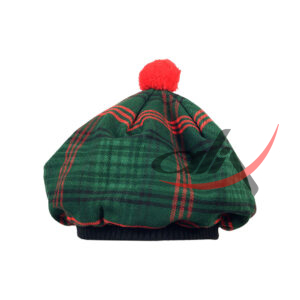 Ross Hunting Tartan Tam o' Shatner Tammy Hat Flat Bonnet
