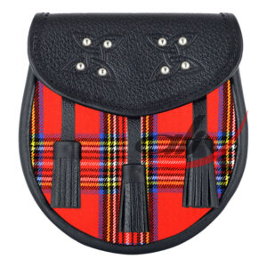 Scottish Sporran Royal Stewart Tartan