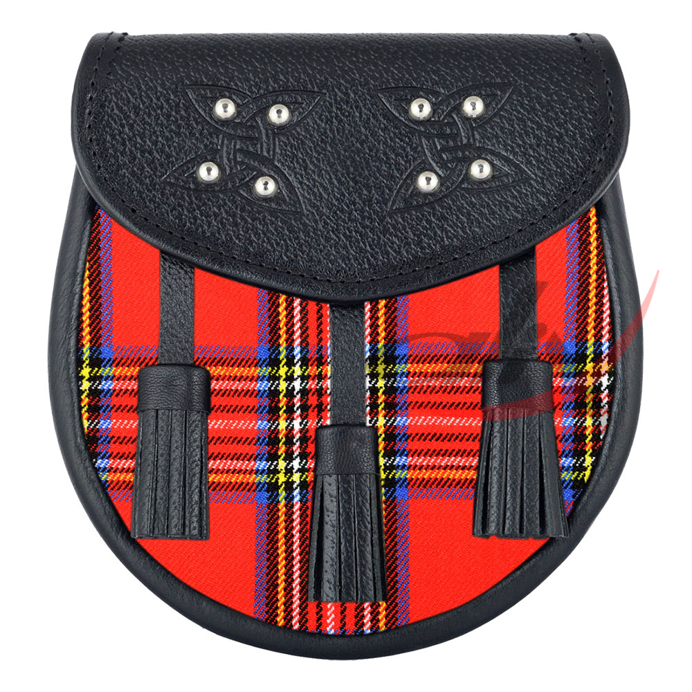 Scottish Sporran Royal Stewart Tartan