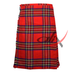 Royal Stewart Tartan 8 Yard Kilt for Men