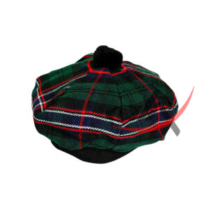Scottish National Tartan Tam o' Shatner Tammy Hat Flat Bonnet