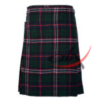 Scottish National Tartan 8 Yard Kilt for Men