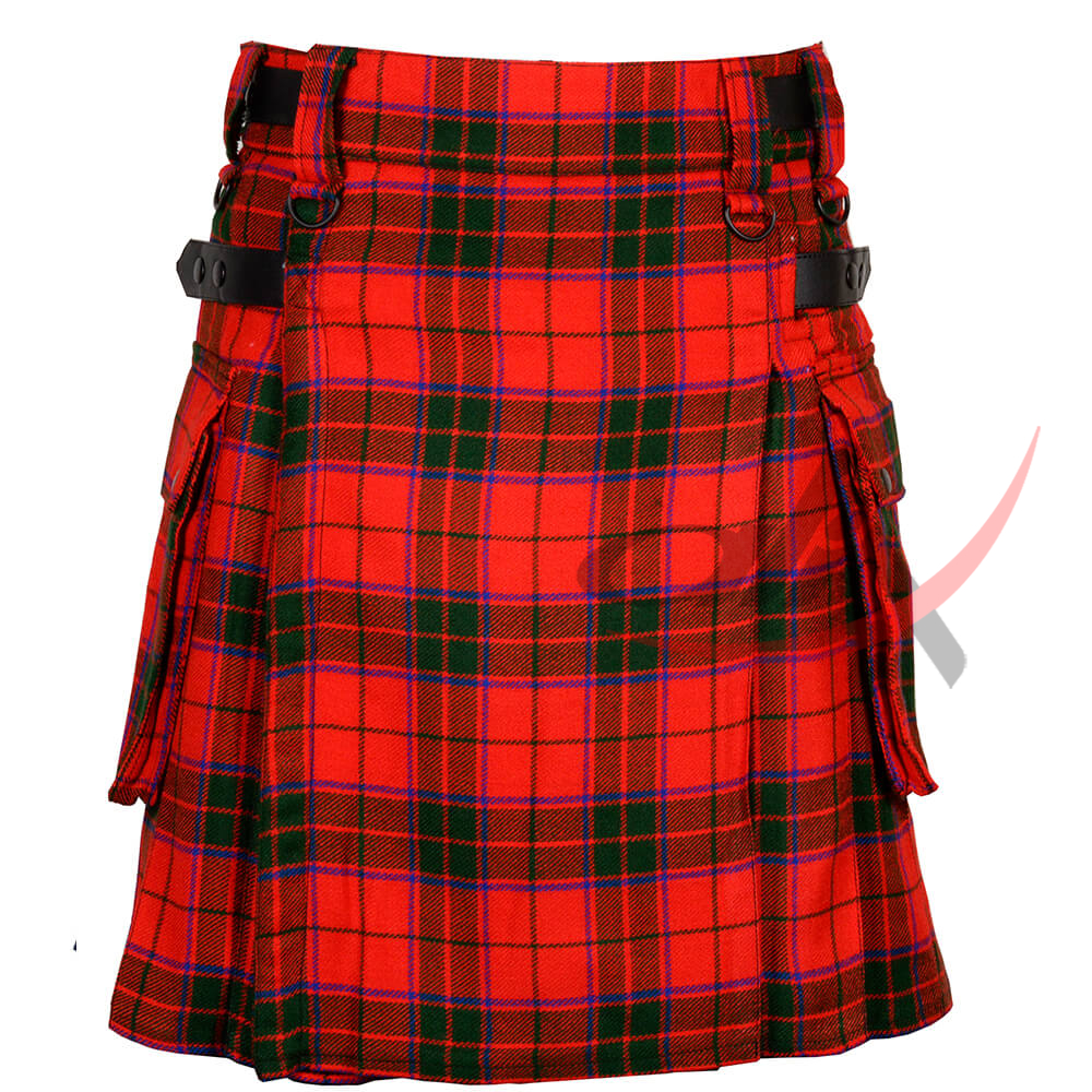 Scottish Rose Tartan Kilt