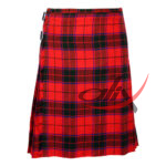 Scottish Rose Tartan 8 Yard Kilt for Men